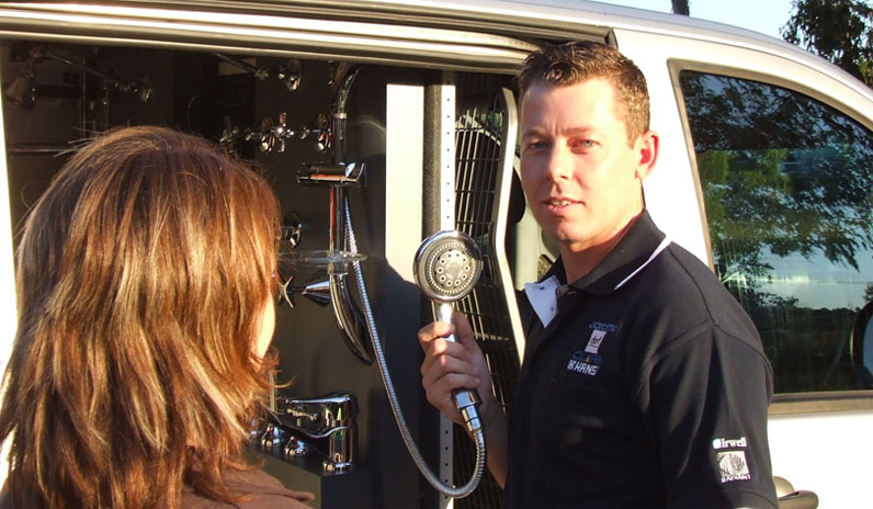 The Tap Van : Mobile Tap Display : Mobile Plumber